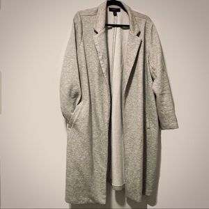 Forever21 heater grey duster coat